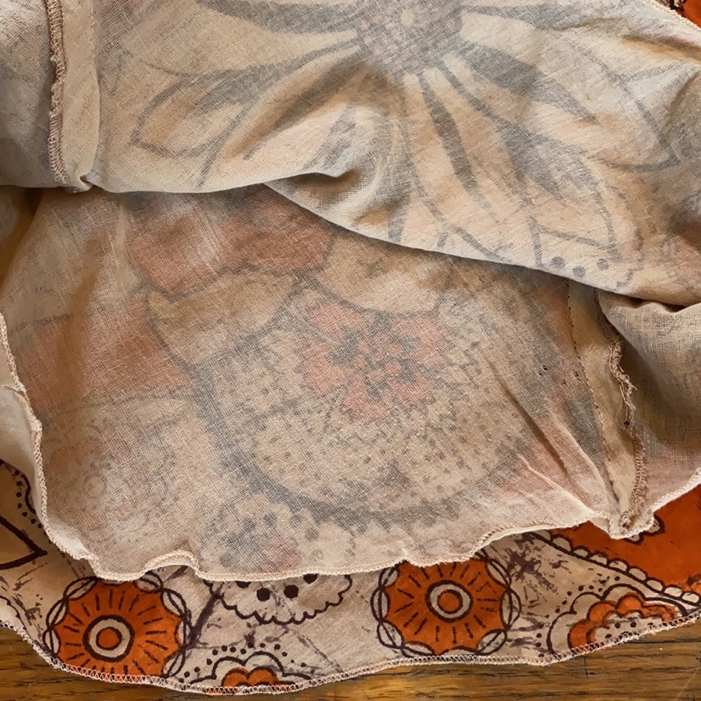 Flowered Boho Tank Top - Picture 5 of 8